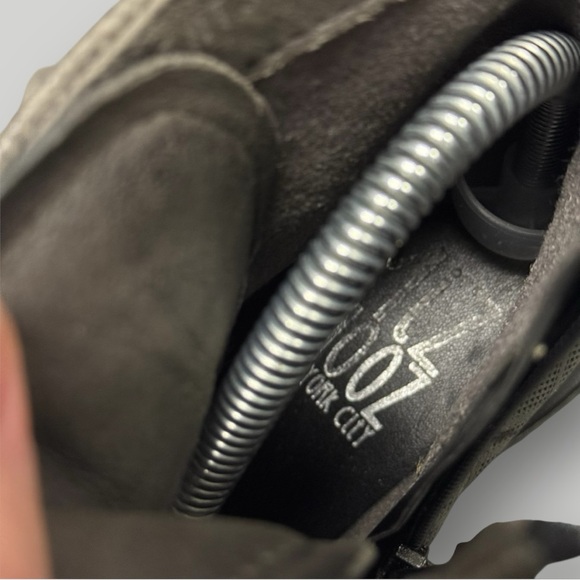 MIZ MOOZ - Leather Buckle Straps Ankle Boots Crescent - Gray - EU 37 US 6.5 - 7 - Picture 12 of 12